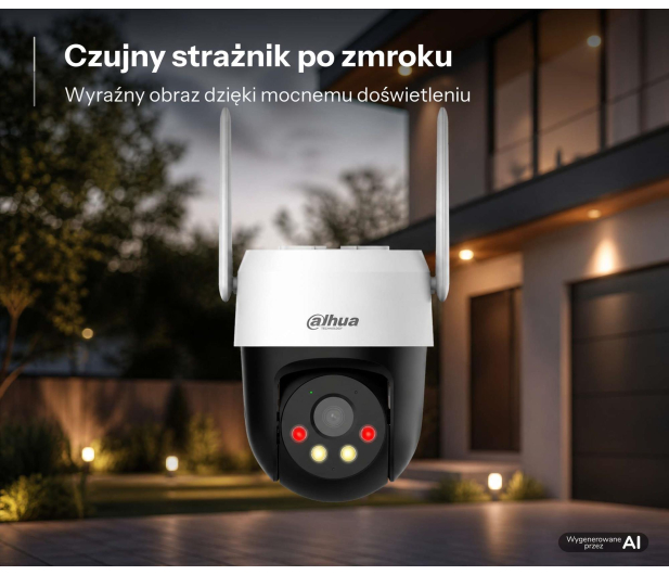 Dahua Kamera  zewnętrzna obrotowa 5MP 4G - 1587576 - zdjęcie 5